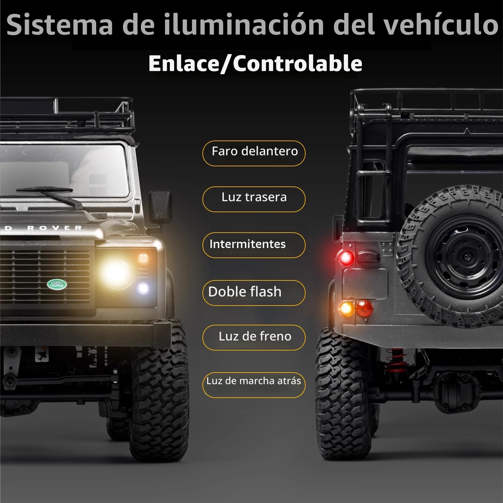 ARRIS MN-99S RC Crawler, coche de roca a escala 1:12, camión RC